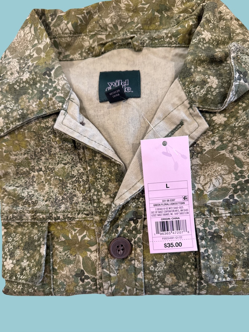 Jean jacket new size large and medium